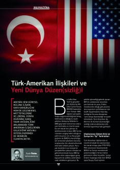 Türk-Amerikan İlişkileri ve Yeni Dünya Düzen(sizliğ)i